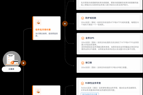 阿里云DDoS高防（国际）保险防护和无限防护如何收费的？