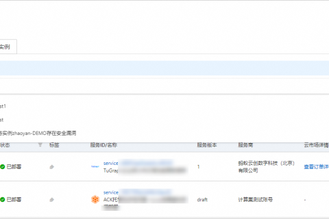 阿里云计算巢管理服务实例-处理运维项